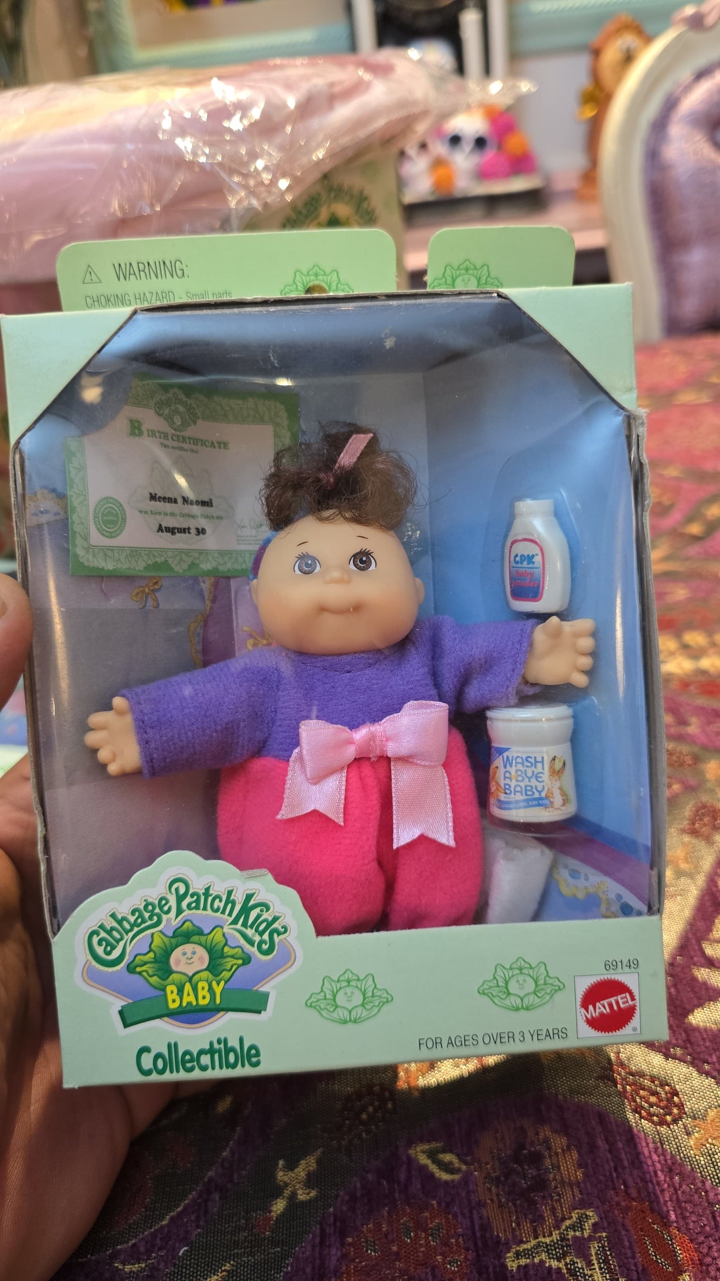 Mini Cabbage Patch Vintage Meena Naomi Agosto 30