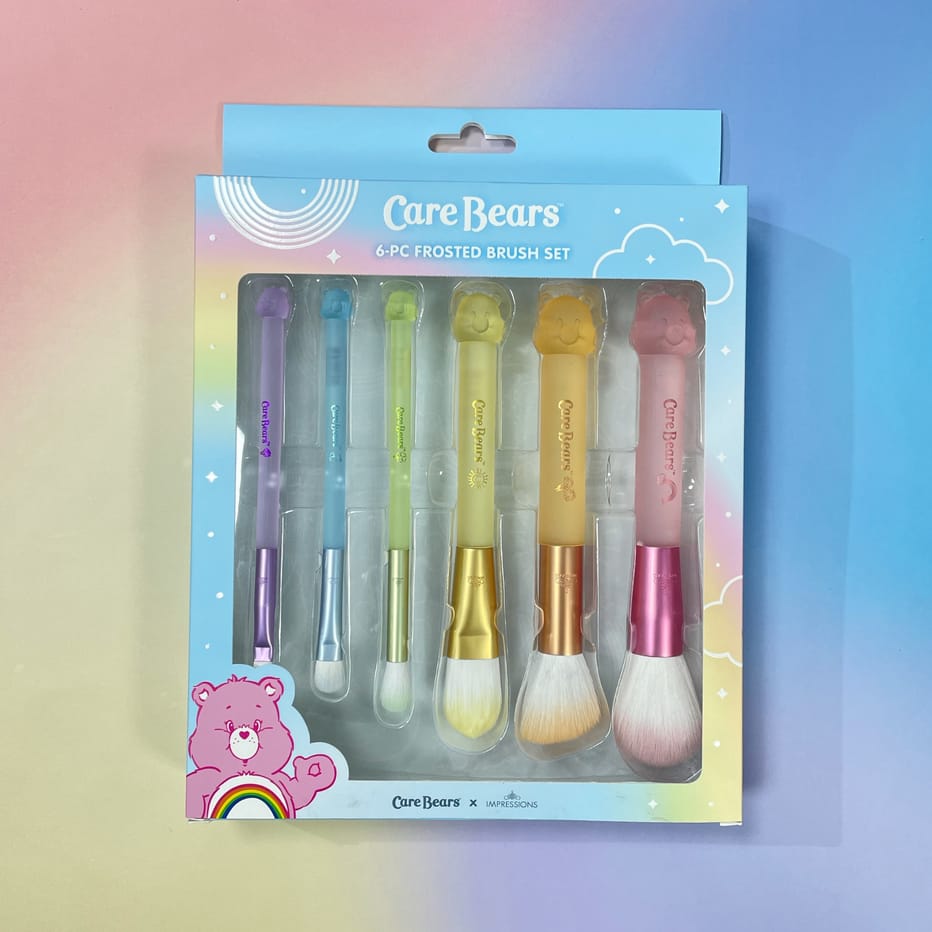Impressions Vanity Care Bears Set de 6 Brochas