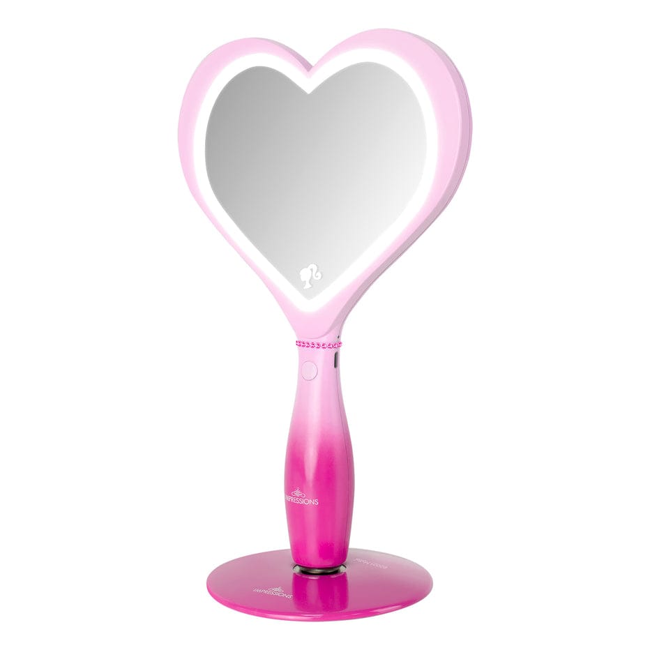 Impressions Vanity Barbie Espejo de Mano magnético tipo Flotante Luz led