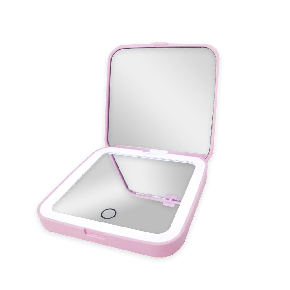 Impressions Vanity Barbie Espejo compacto Luz led Recargable y aumento