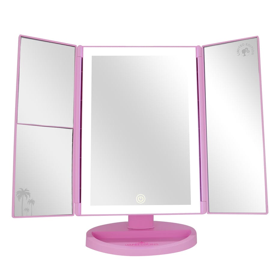 Impressions Vanity Barbie Espejo Luz led Recargable triple tono