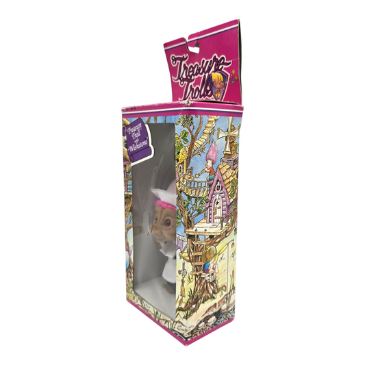 Treasure Troll Vintage Ace Novelty con Gema de los deseos Años 90s Caja con detalles estéticos