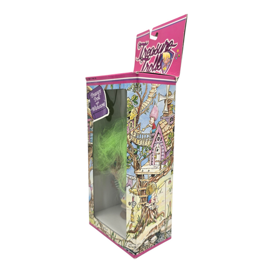 Treasure Troll Vintage Ace Novelty con Gema de los deseos Años 90s Caja con detalles estéticos