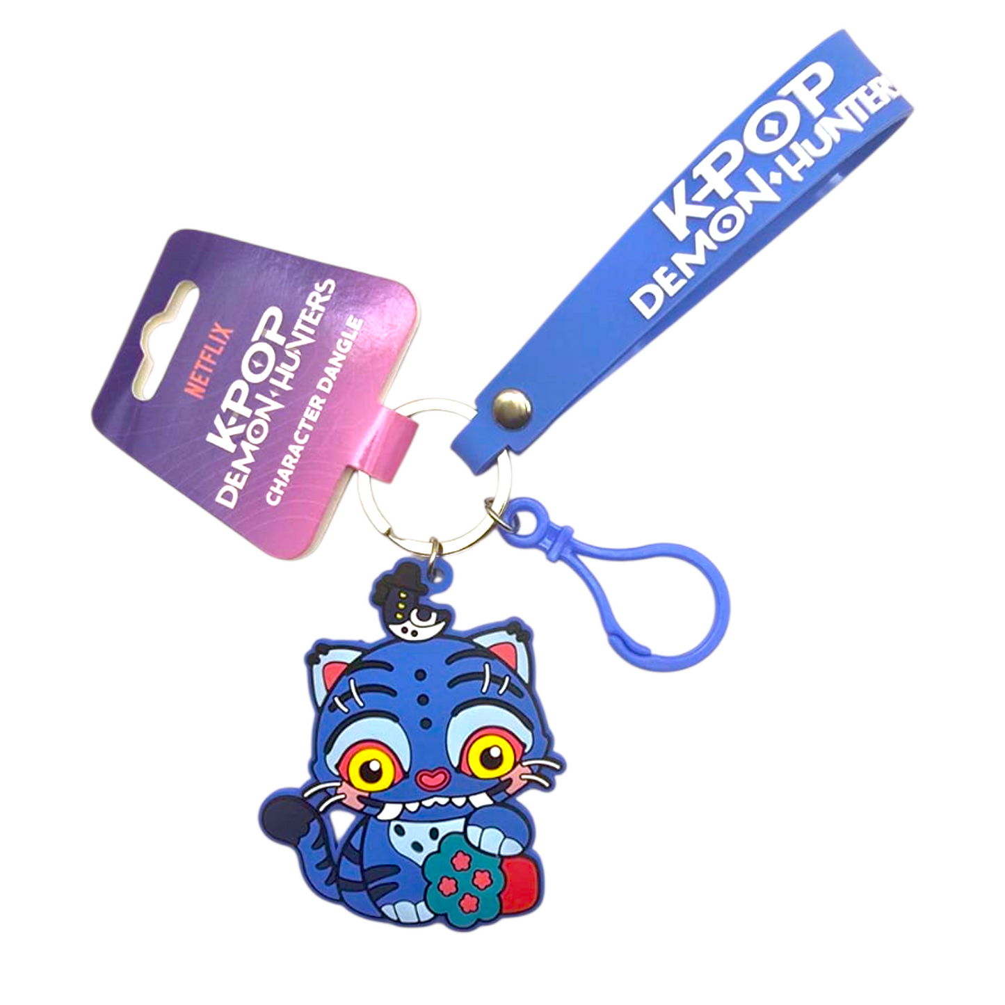 K-Pop Demon Hunters Llavero plano con Wristlet Derpy