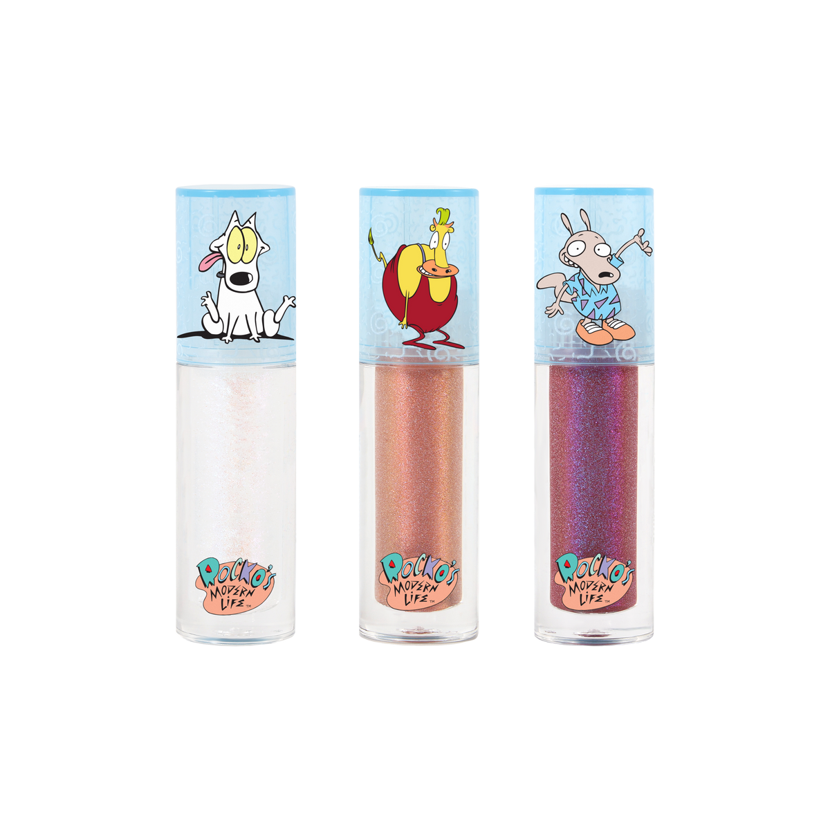 Nickelodeon Rocko Oh Snap Trio Aceites Labiales cerrado