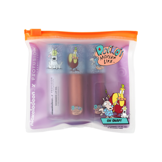 Nickelodeon Rocko Oh Snap Trio Aceites Labiales producto