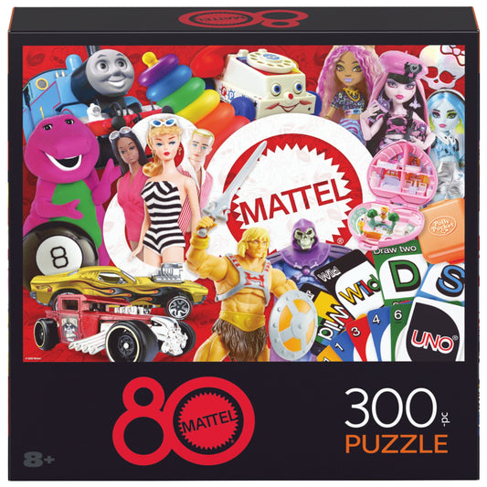 Rompecabezas Mattel 80 Aniversario 300 pz