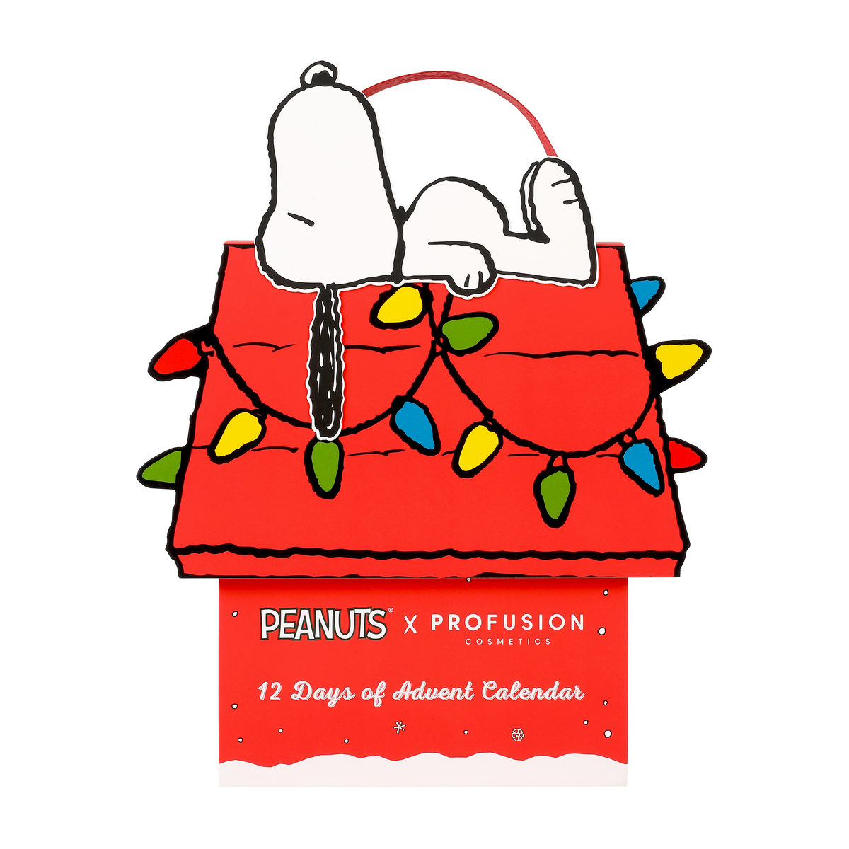 Snoopy Peanuts Make up maquillaje x Profusion Giftset Calendario de Adviento 12 regalos