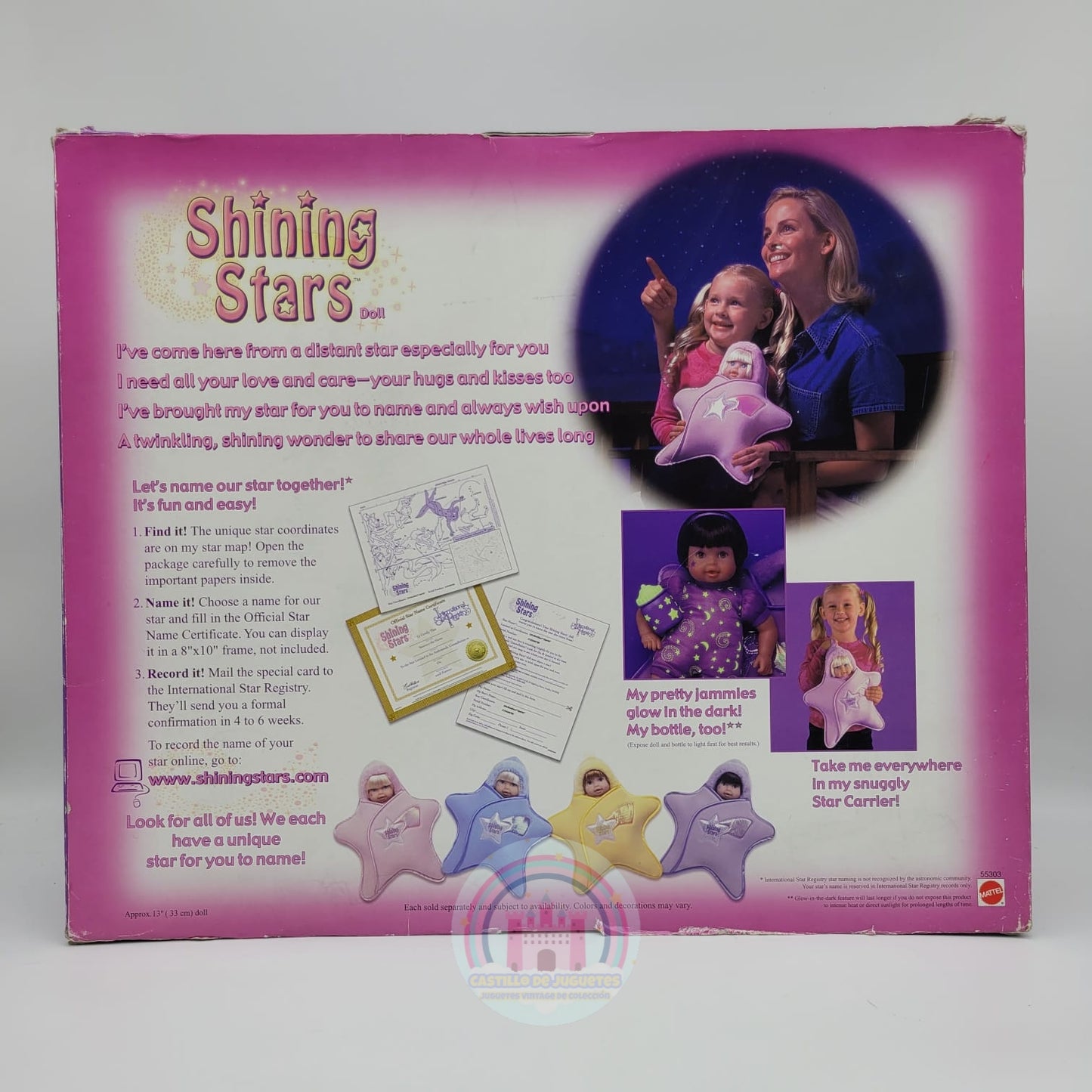 Bebé Estrella - Shining Stars (lila)