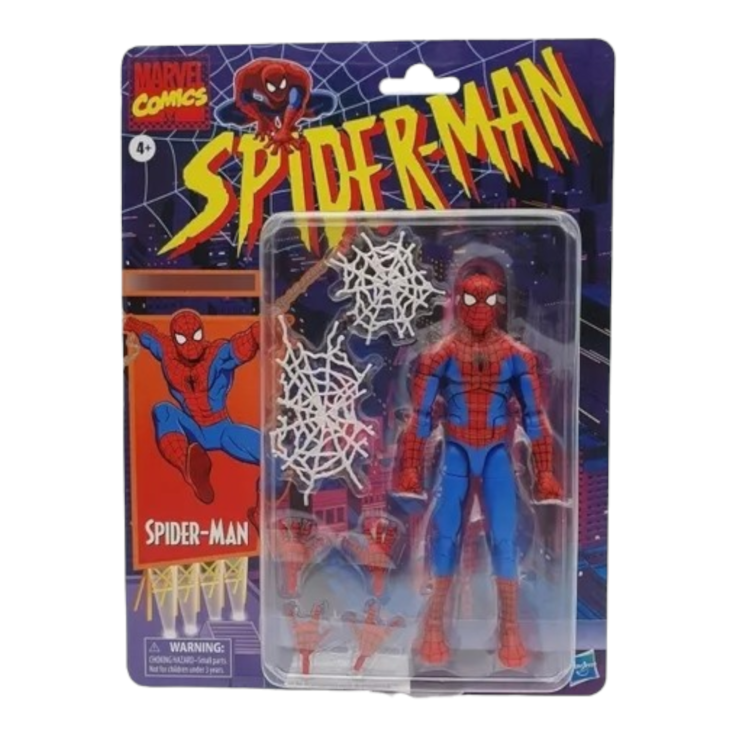 Muneco Figura Amazing Spider man Retro Hasbro Marvel Comics Castillo de Juguetes Vintage