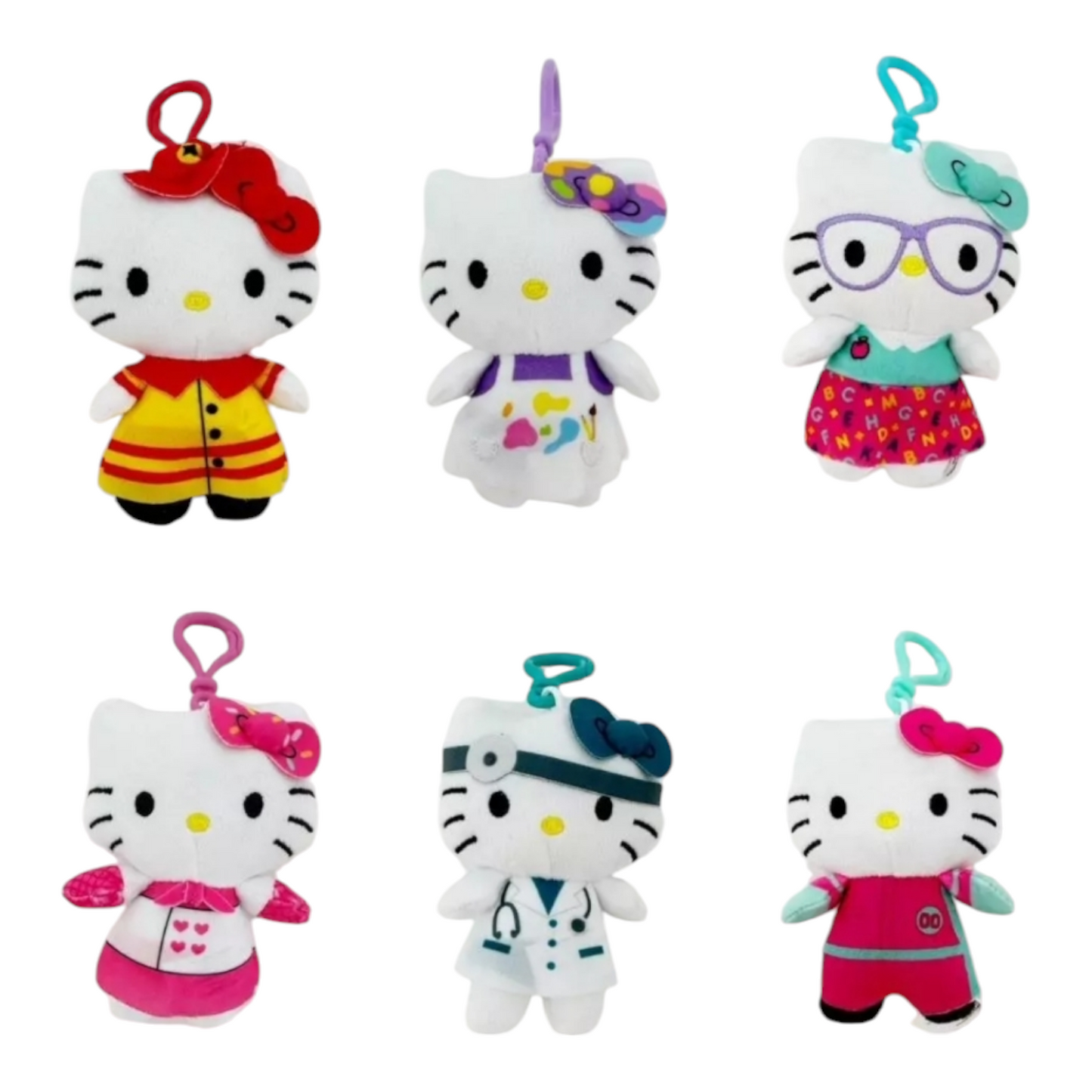 Dangles Llavero Peluche Figura Hello Kitty a elegir