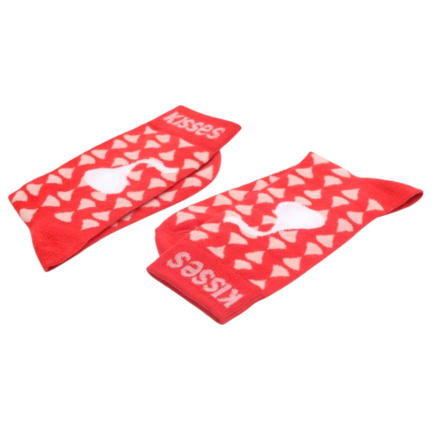 Calcetas Adulto 1 par unitalla Hershey's Kisses 💕SAN VALENTÍN💕