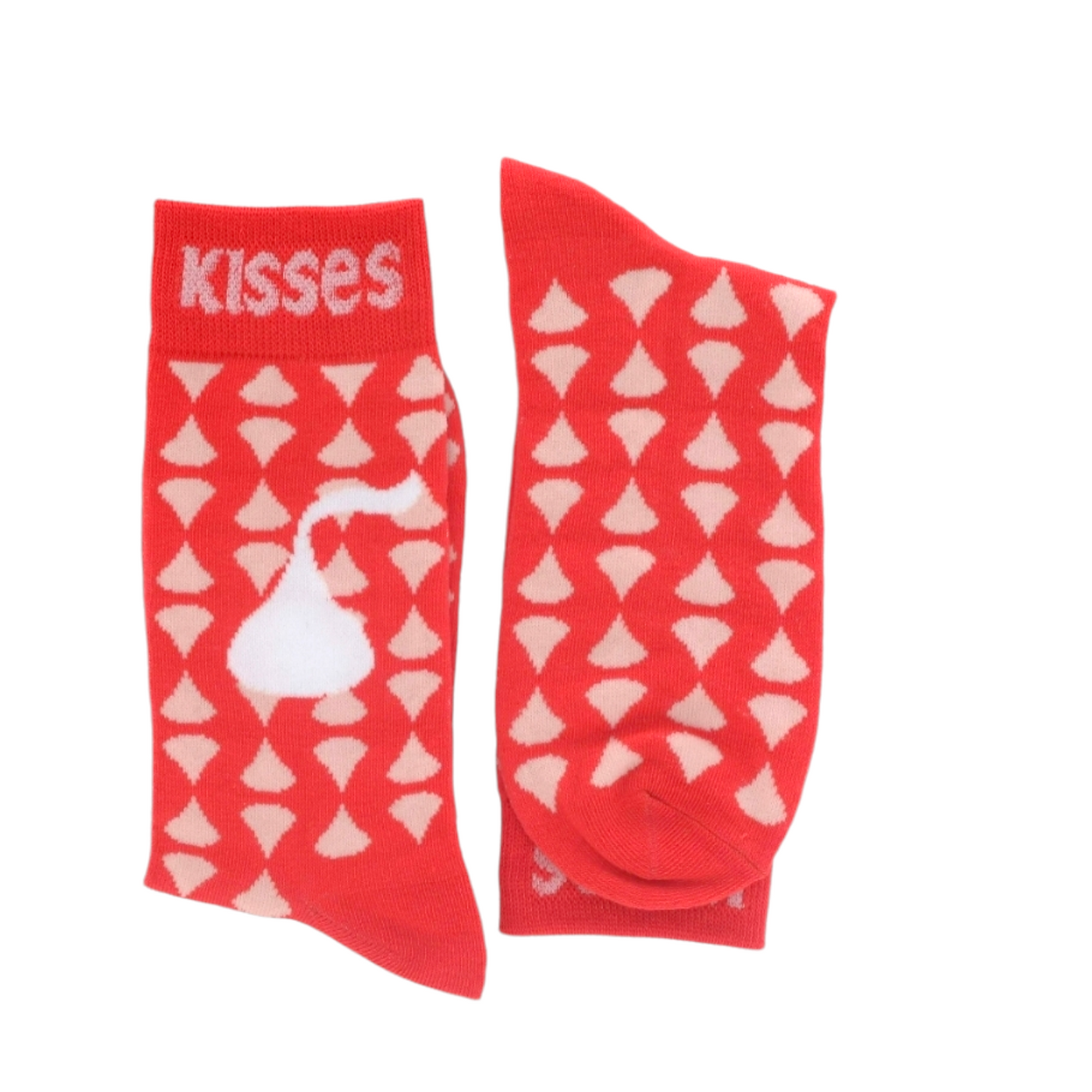 Calcetas Adulto 1 par unitalla Hershey's Kisses 💕SAN VALENTÍN💕