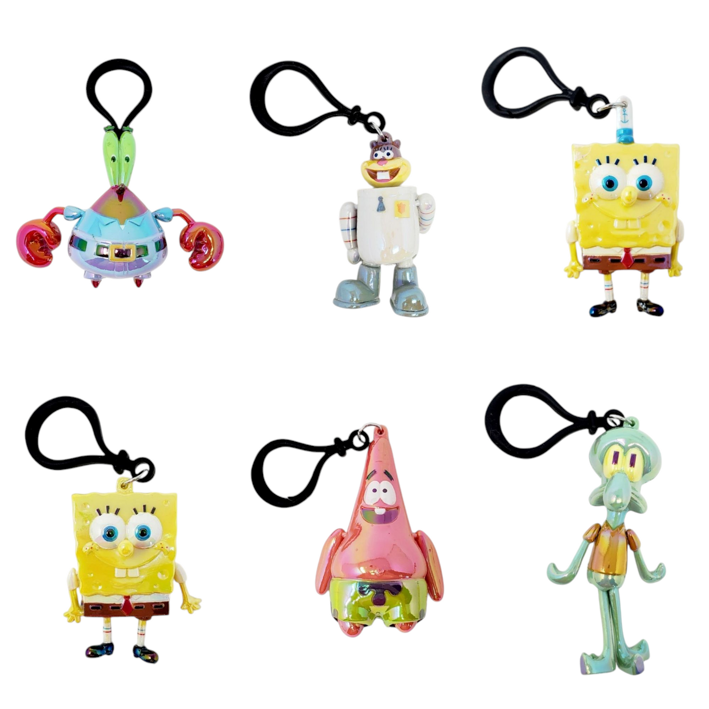 Bob Esponja Dangles Llavero Figura Sorpresa. Una pieza. Blind Box.