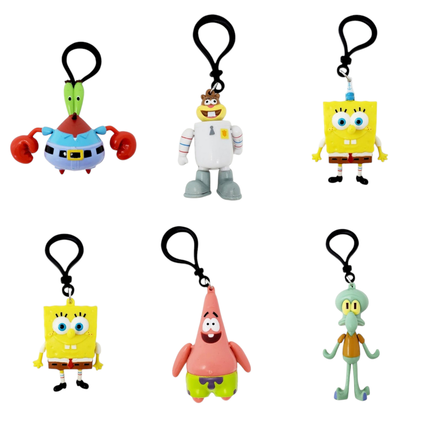 Bob Esponja Dangles Llavero Figura Sorpresa. Una pieza. Blind Box.