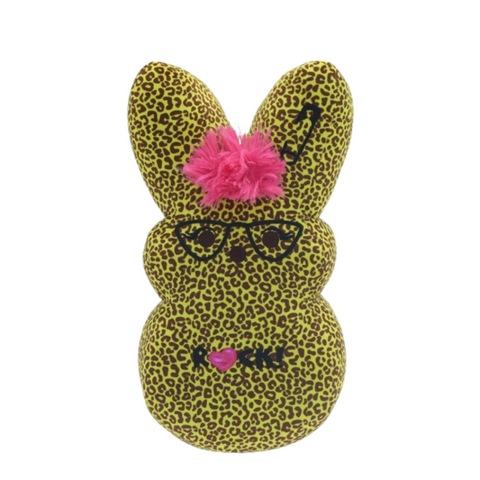 Peluche cojín grande Peeps Rocker animal print