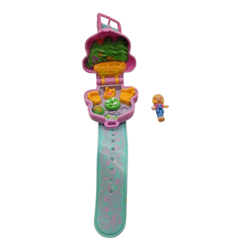 Polly pocket vintage Polly Lives bear segunda mano