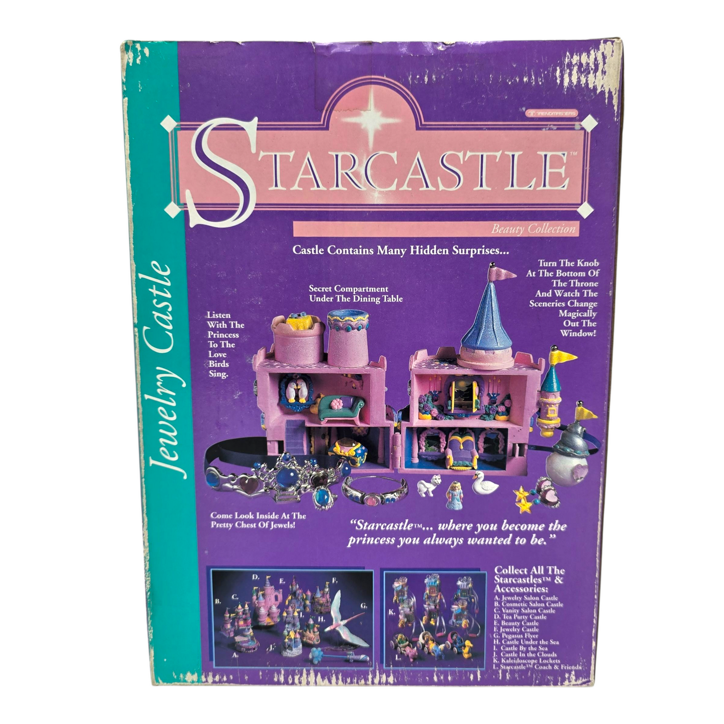 Jewelry Starcastle Vintage Beauty collection Trendmasters Rosa