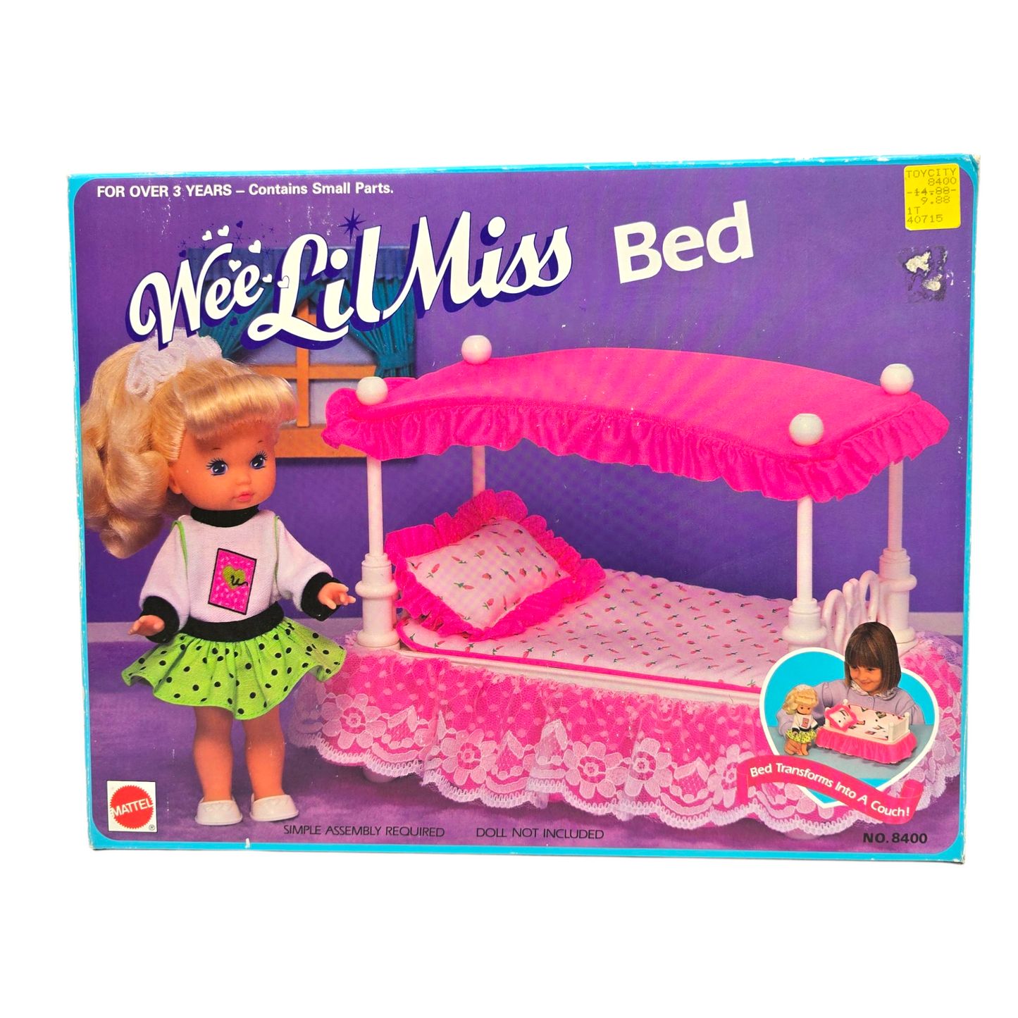 Wee Lil miss Camita Vintage (Solo cama) nueva