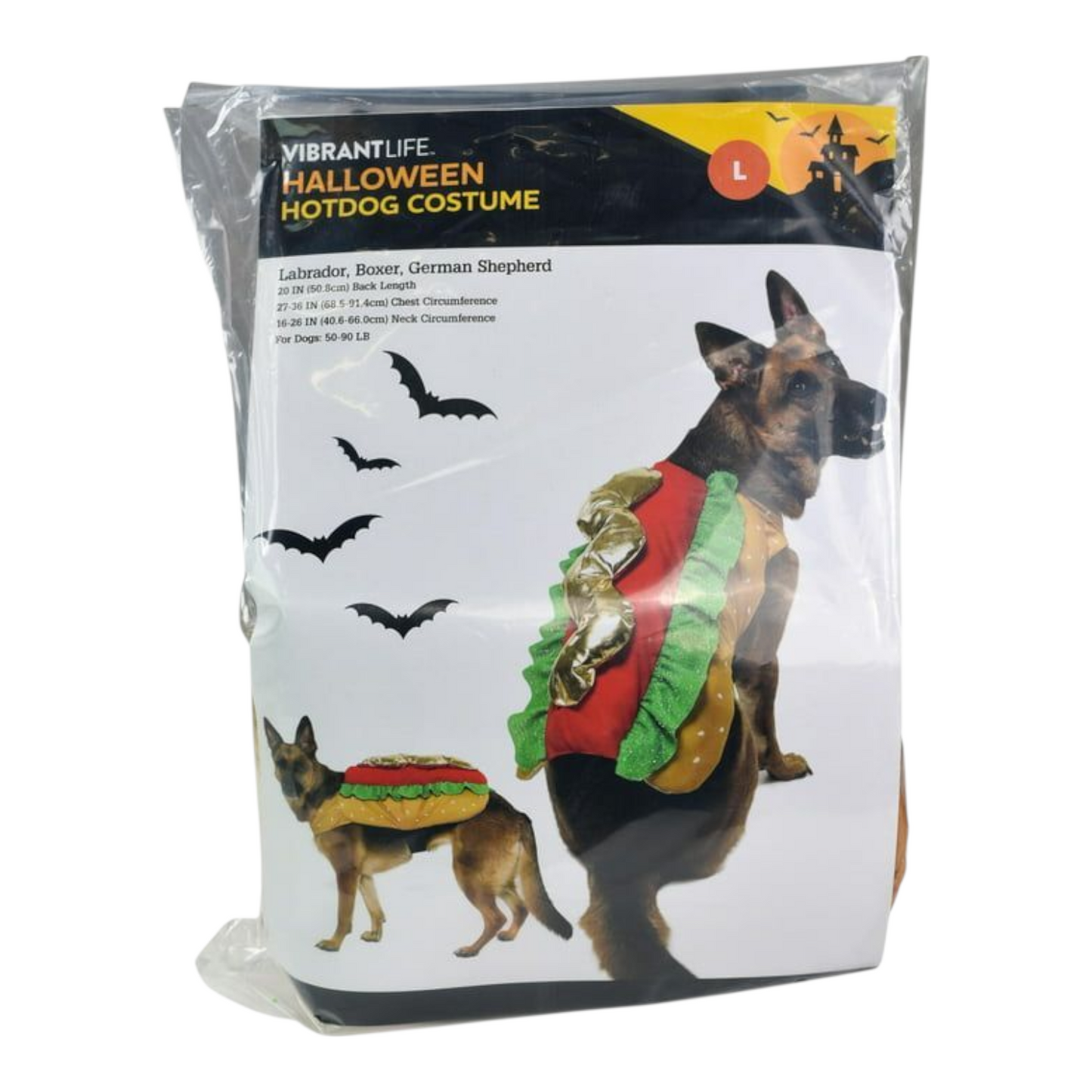 Disfraz para Mascota Gato/Perro 🐕🐩🐈🐈⬛ Hot Dog