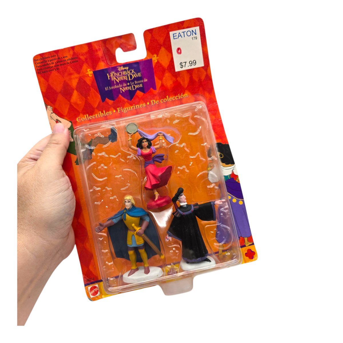 Set de Figuras Jorobado de Notre Dame Mattel Vintage
