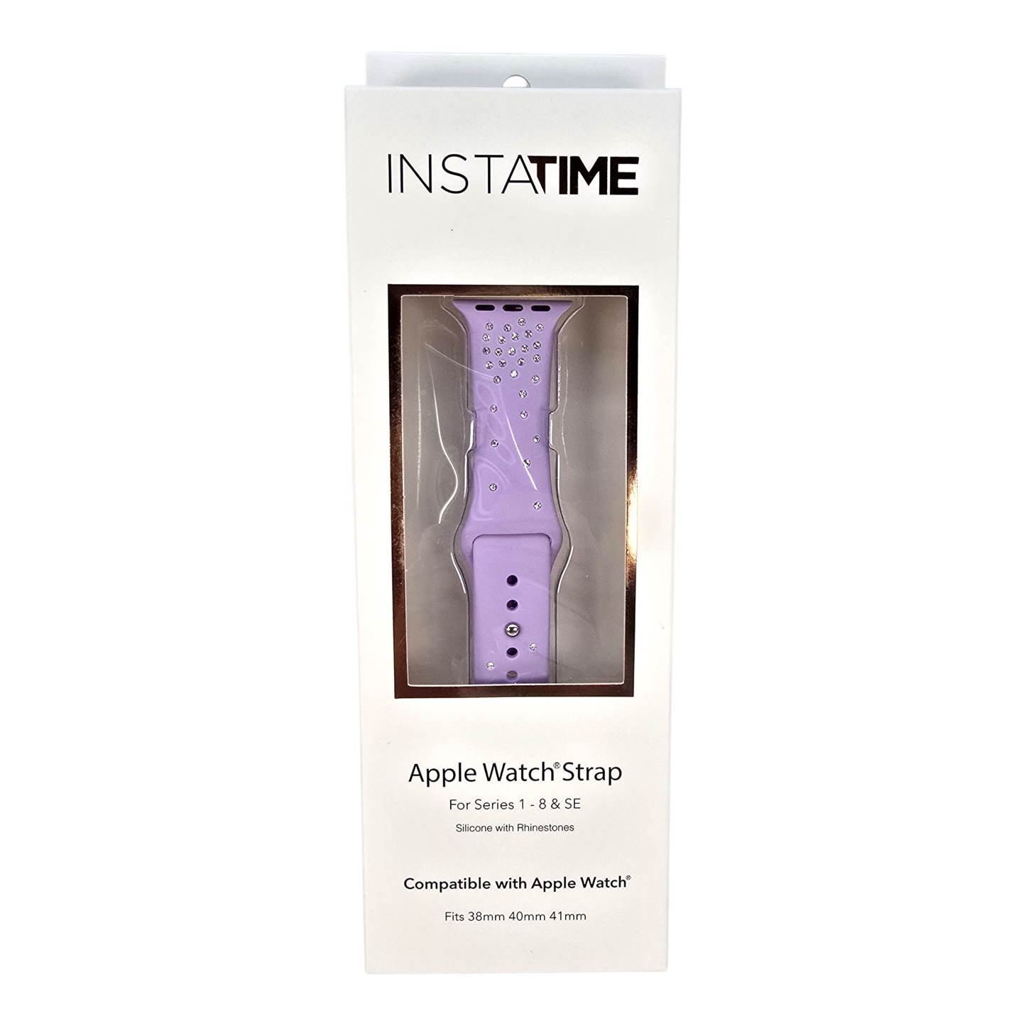Extensible Strap para Apple Watch con cristales 38-41 mm lila