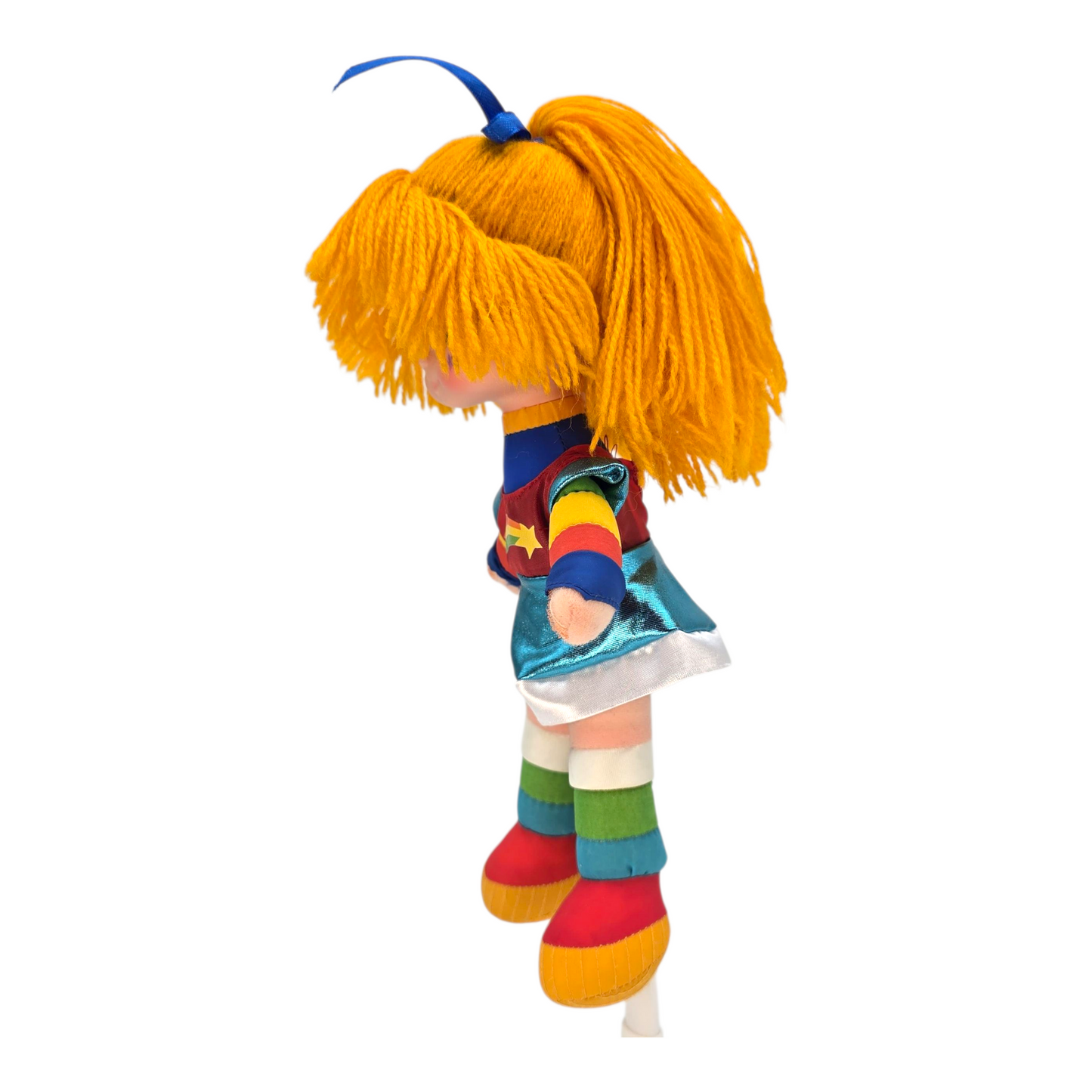 🌈✨Pre-loved Rainbow Brite años 80s 25 cms (segunda mano) Vestido recreado réplica 5