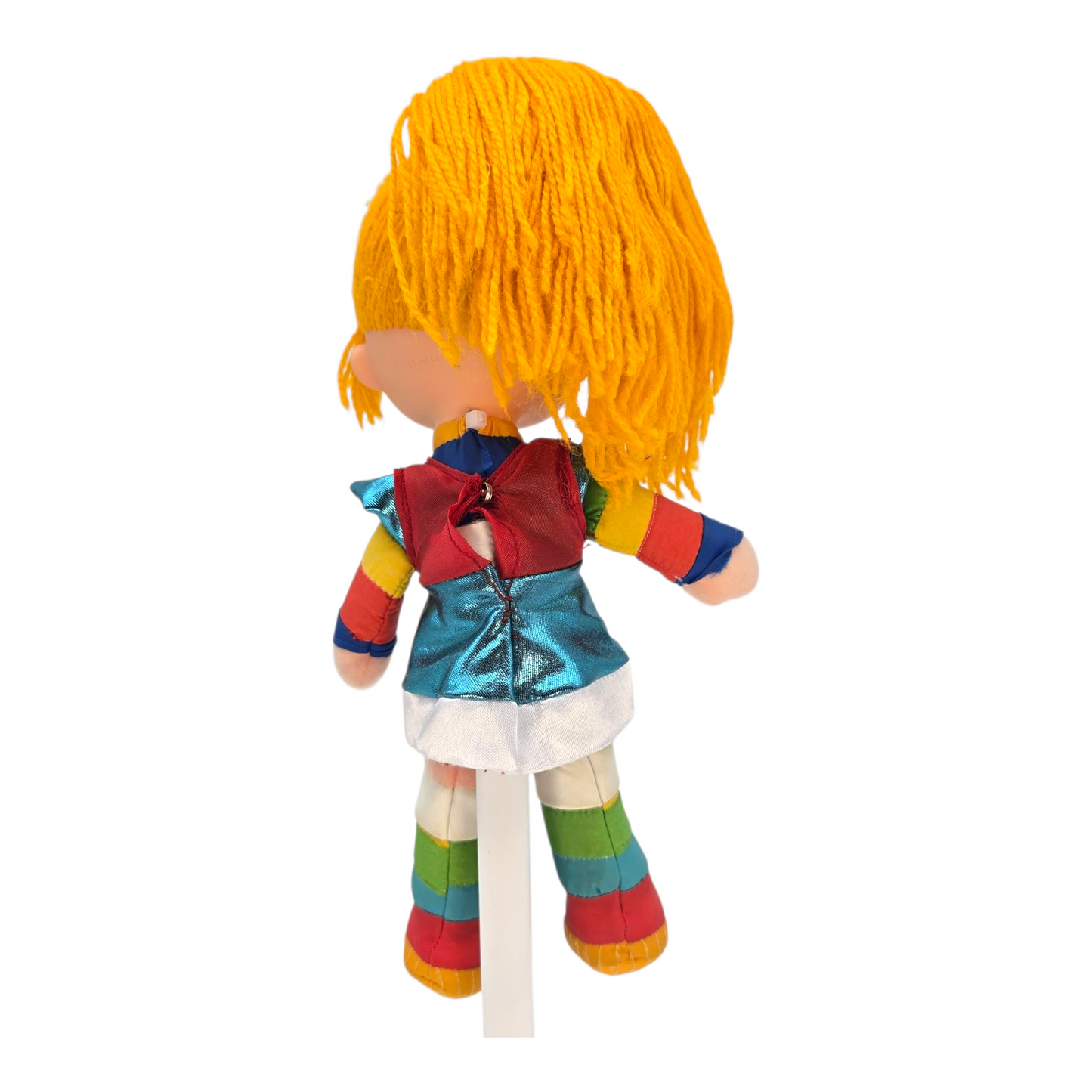 🌈✨Pre-loved Rainbow Brite años 80s 25 cms (segunda mano) Vestido recreado réplica 7
