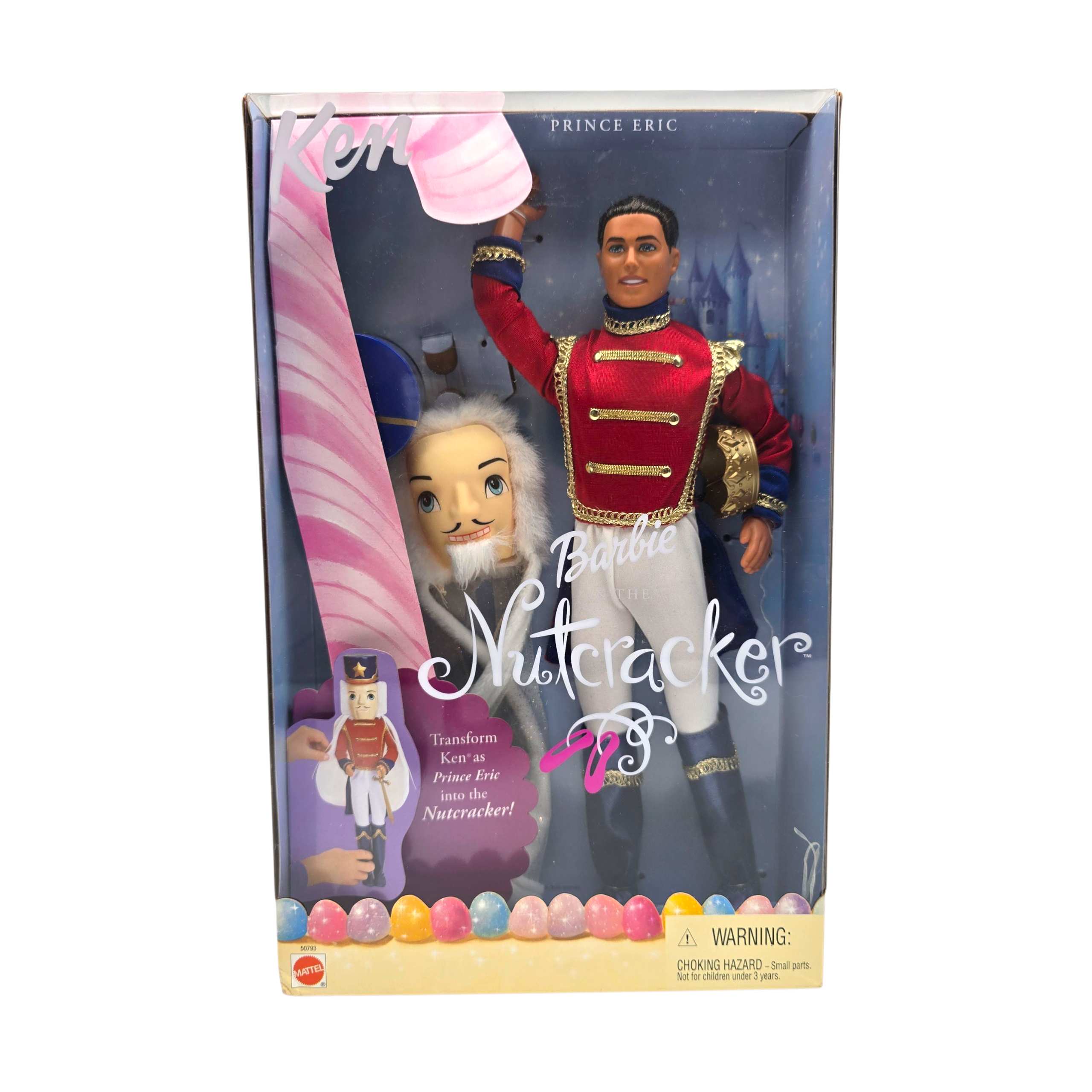 Príncipe Eric Pelicula Del Cascanueces Barbie Nueva Muñeca