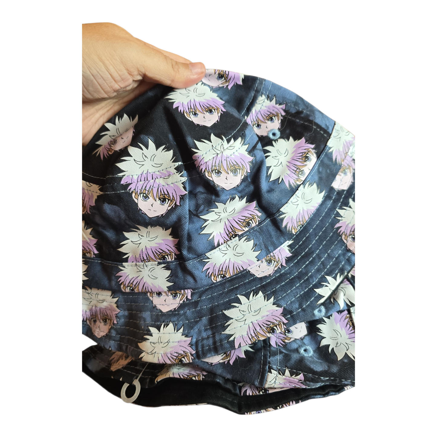 Bucket hat Hunter x Hunter Killua Hypland Gris con Azul