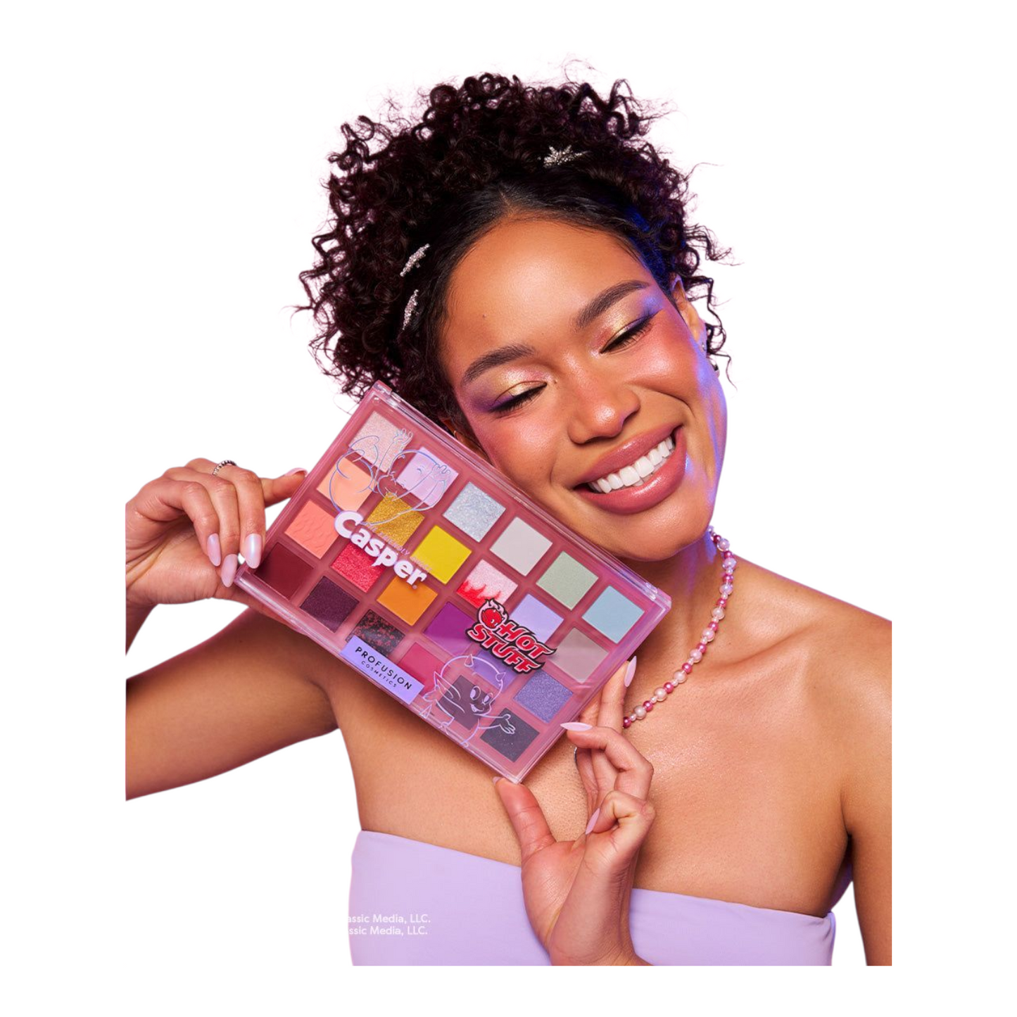 Hot Stuff + Casper Make up maquillaje Profusion Paleta de sombras