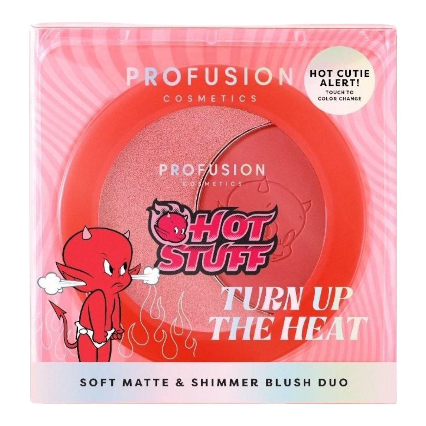 Hot Stuff + Casper Make up maquillaje Profusion Blush duo Shimmer Y Matte