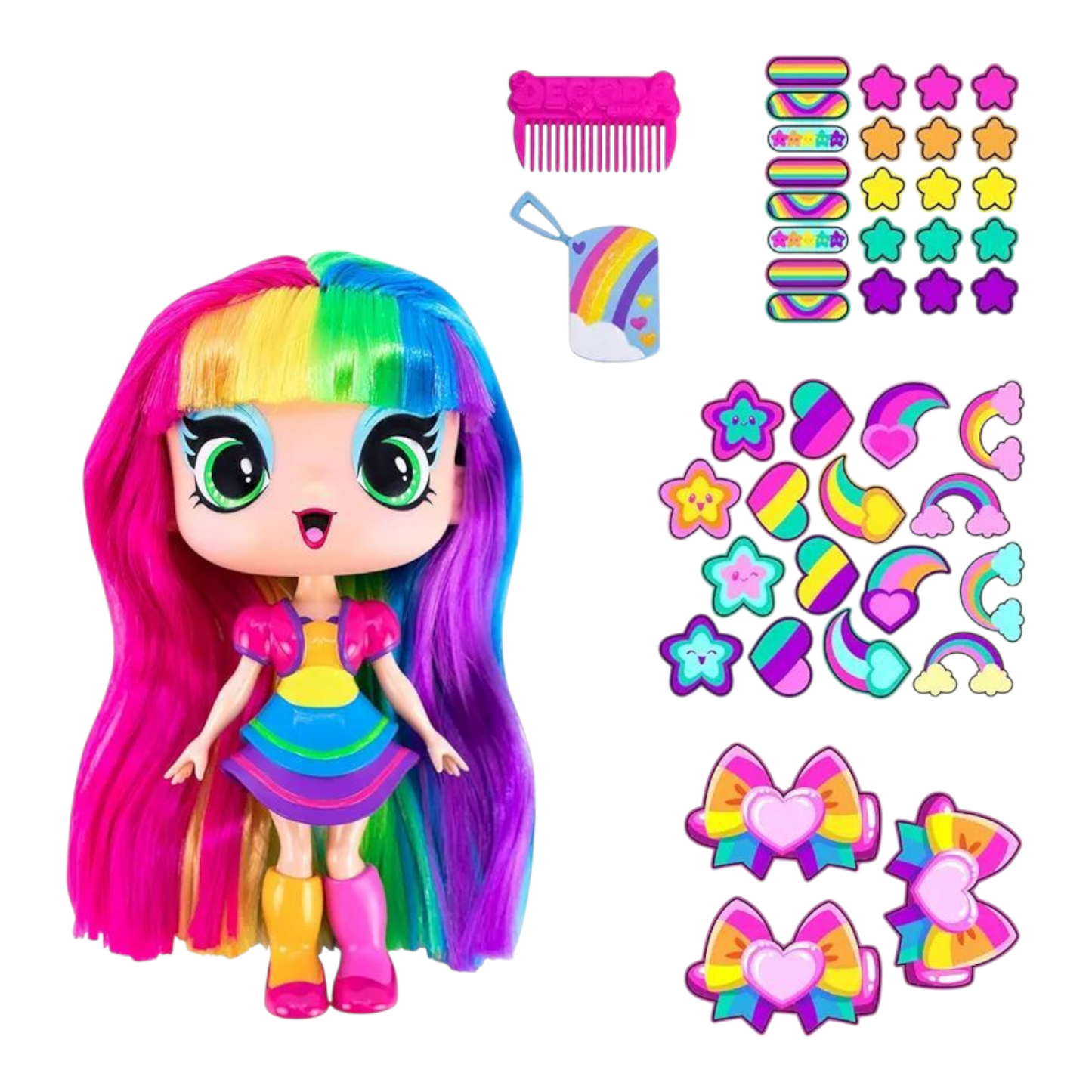 Decora Girlz Muñeca sorpresa Blind box (son 9 diferentes) caja misteriosa al azar