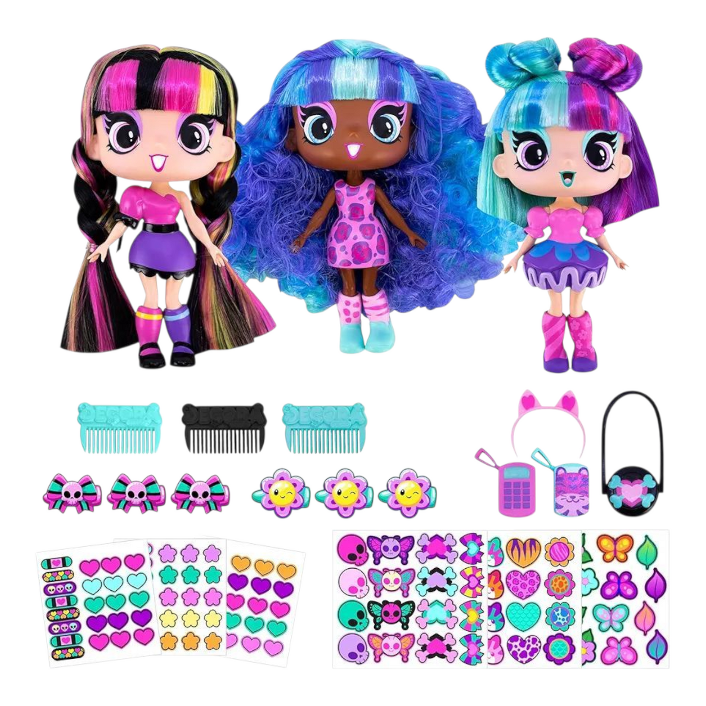 Decora Girlz Muñeca sorpresa Blind box (son 9 diferentes) caja misteriosa al azar