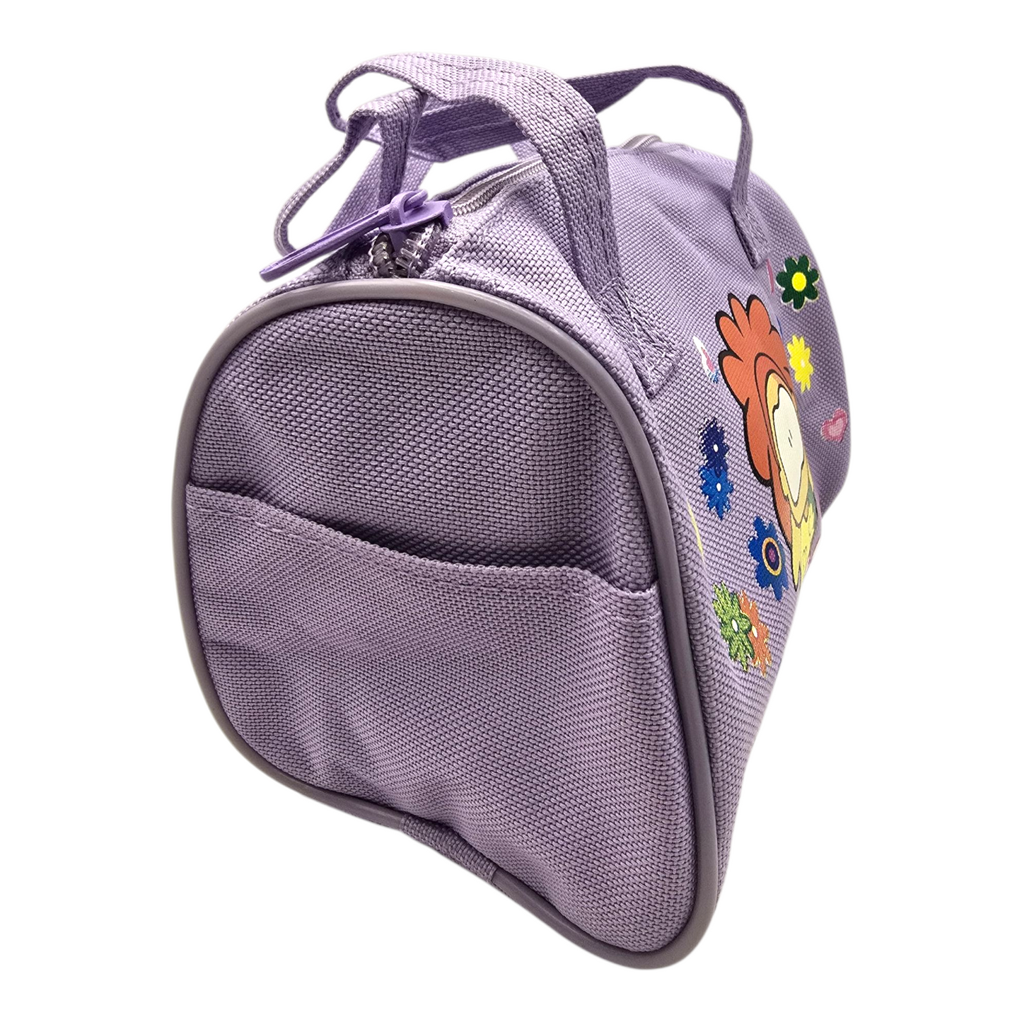 Bolsita vintage Cowco Gusanito lila genérico Wamba