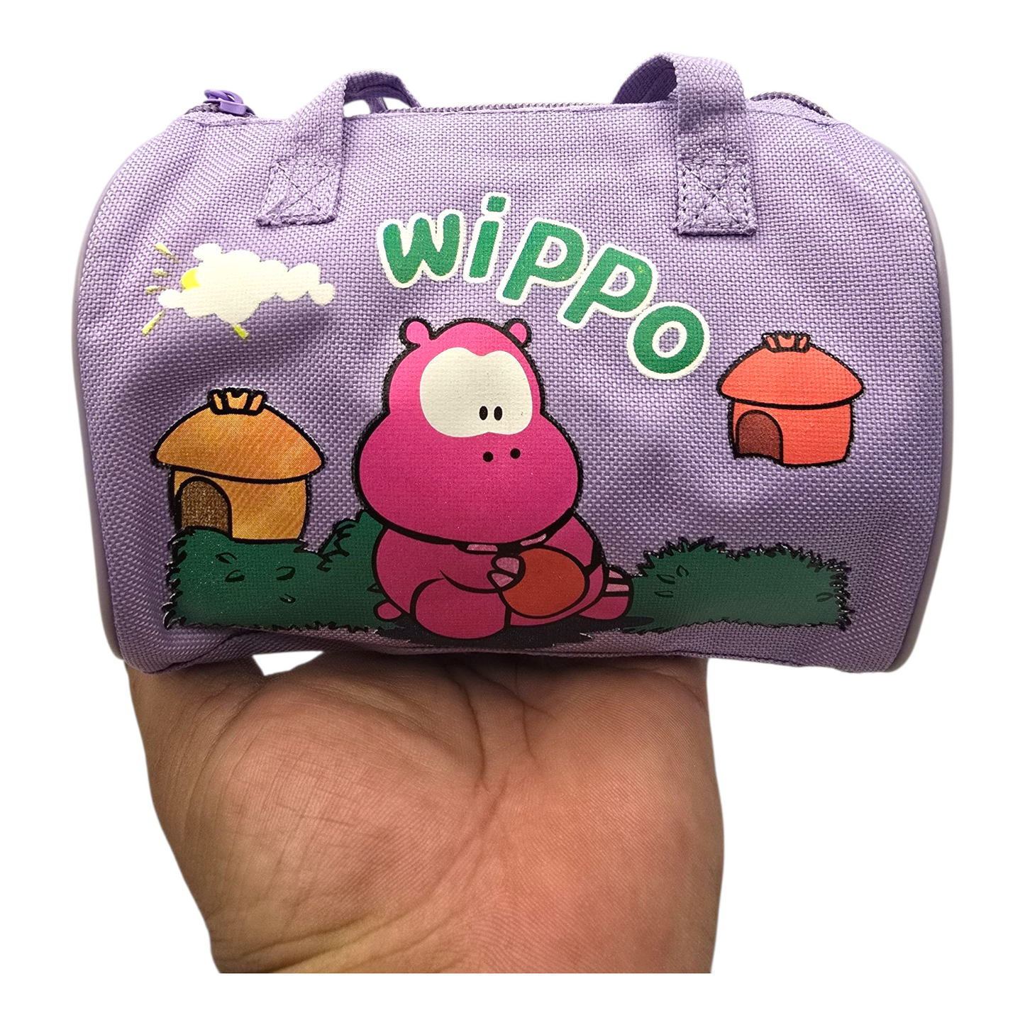 Bolsita vintage Cowco Gusanito lila genérico Wippo