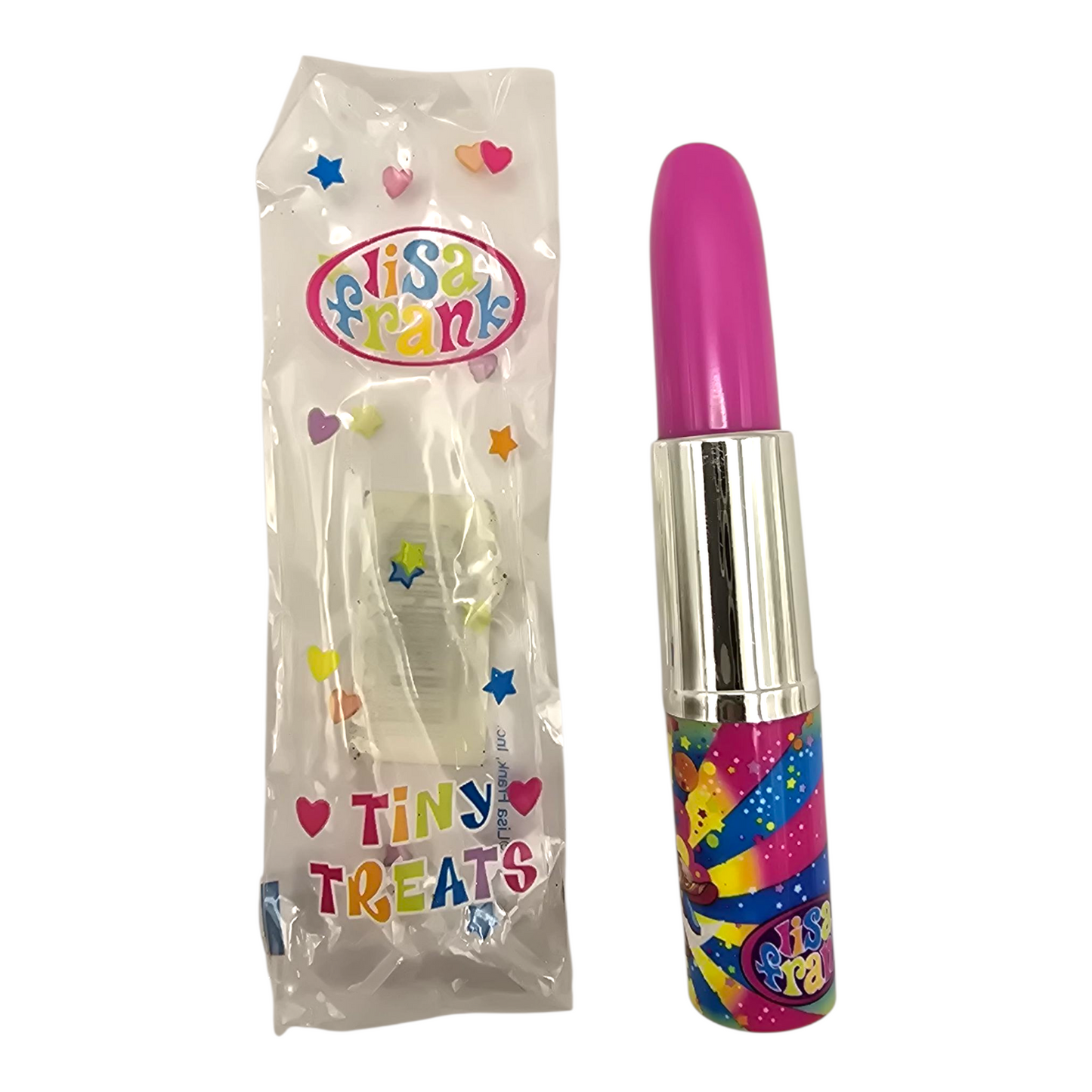 Lisa Frank pluma Vintage en forma de labial (no pinta, necesitan cartucho nuevo) coñeccionable