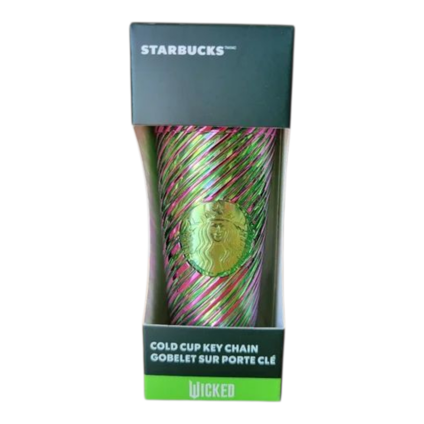 Wicked x Starbucks Lleveros mini cold cup Keychain. Precio por cada uno.