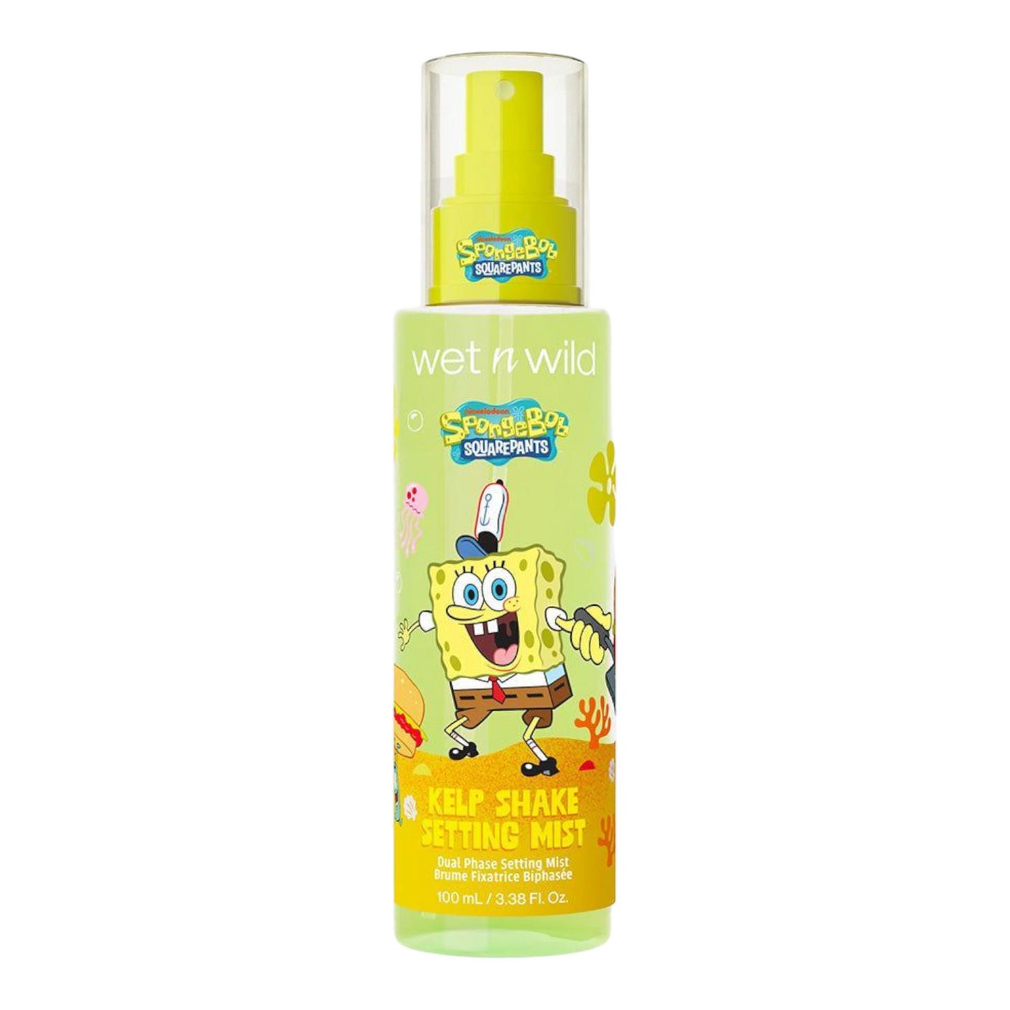 Bob esponja x Wet n Wild make up fixing spray