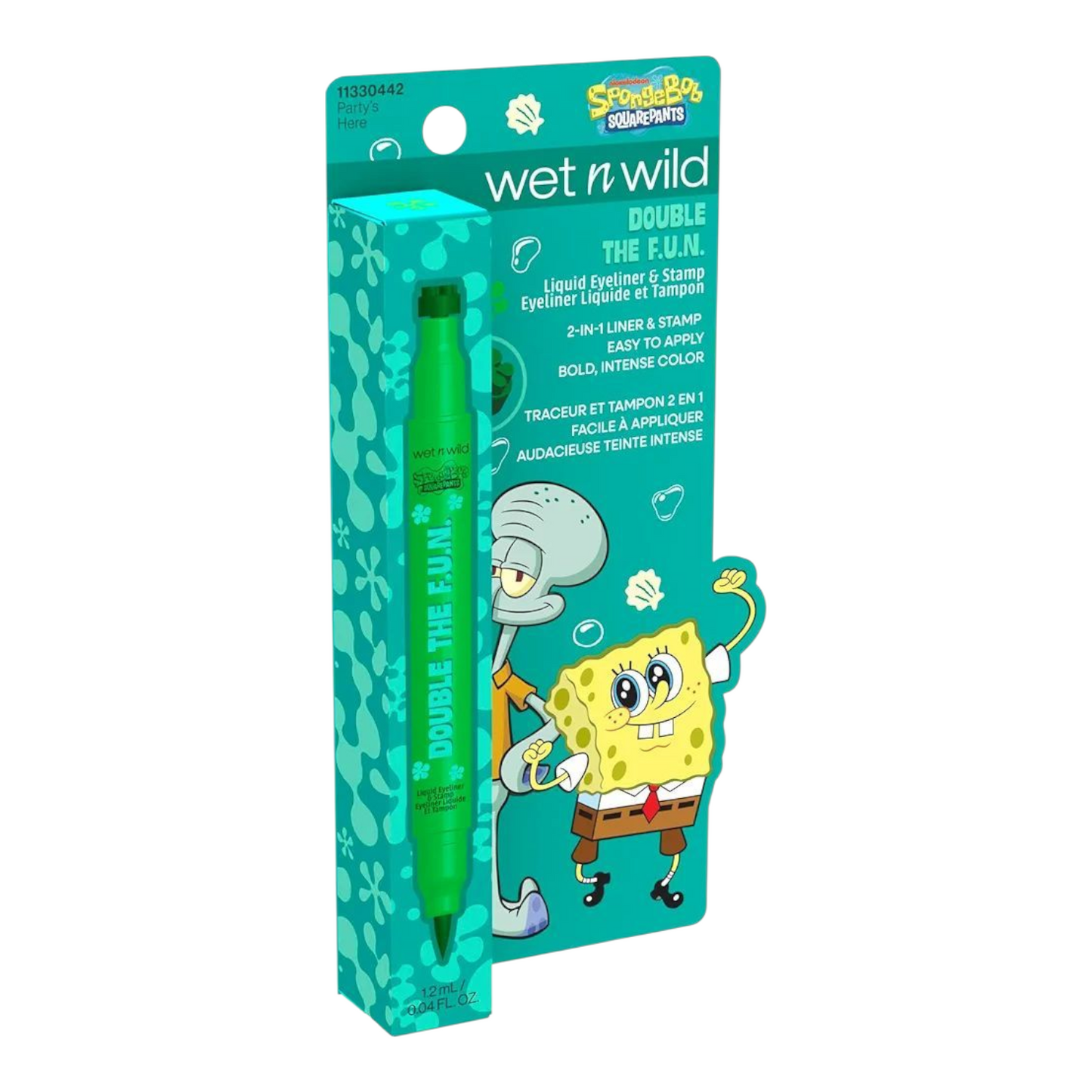 Bob esponja x Wet n Wild make up delineador con sello