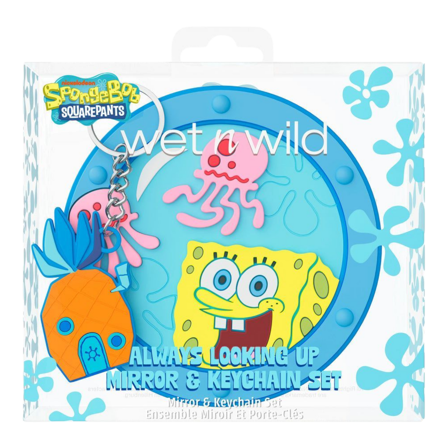 Bob esponja x Wet n Wild make up Espejo de bolsillo con llavero