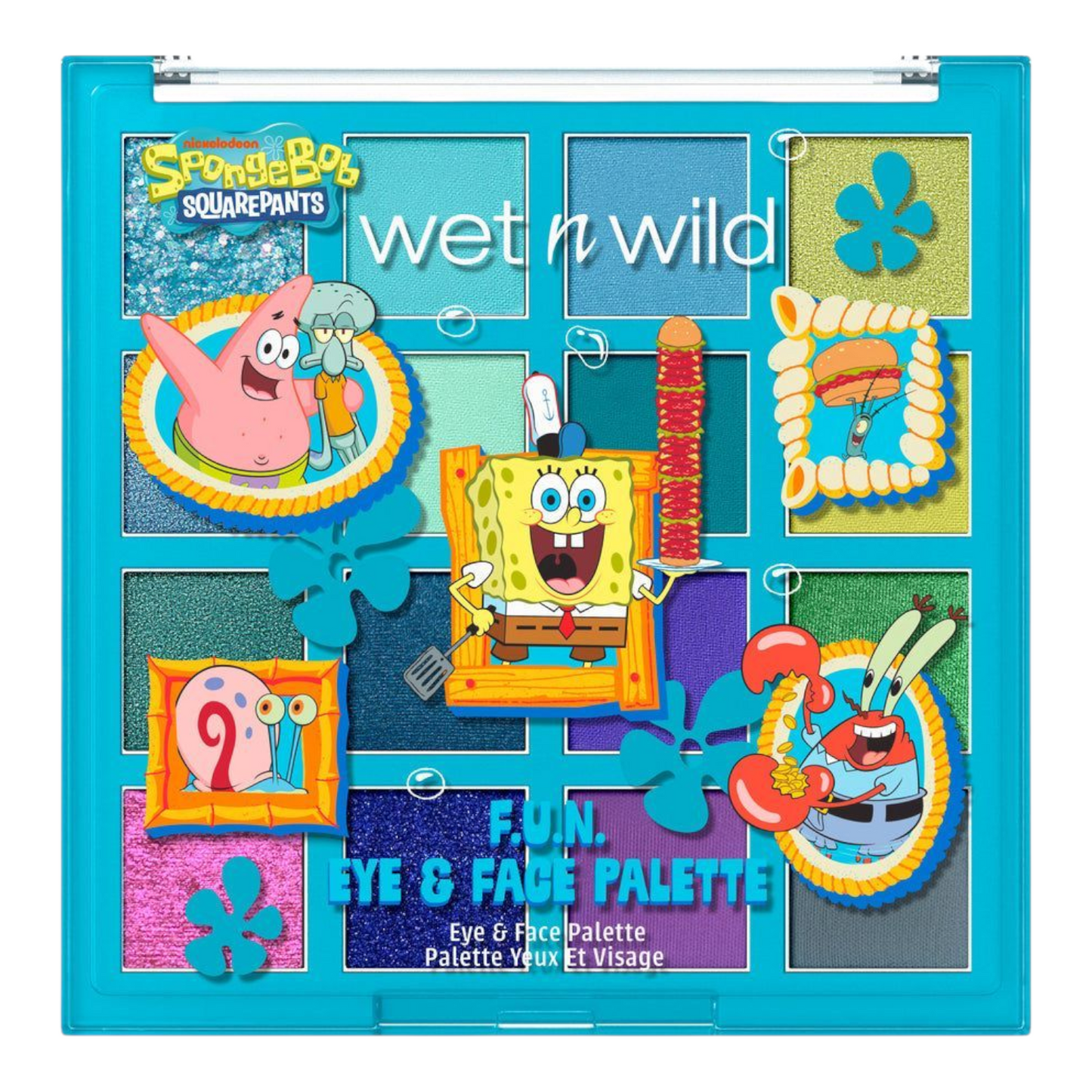 Bob esponja x Wet n Wild make up sombras