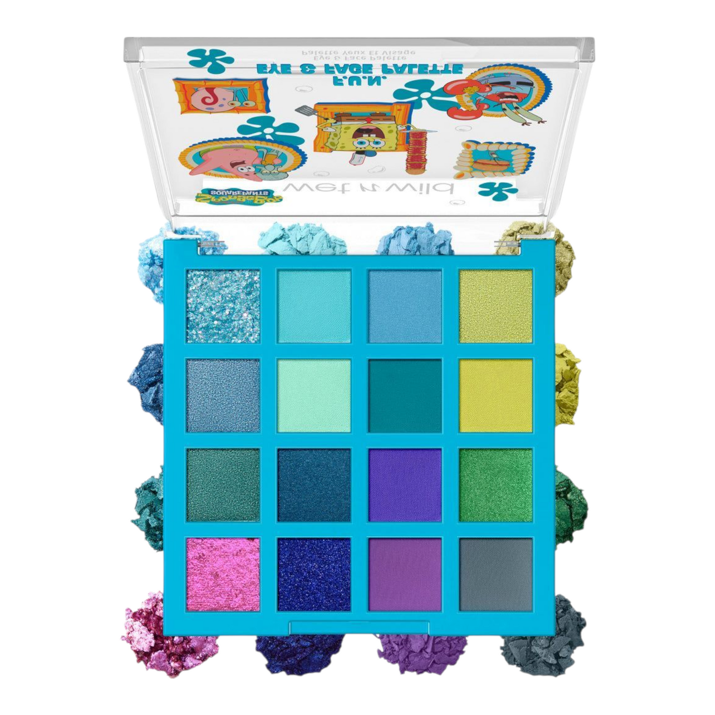 Bob esponja x Wet n Wild make up sombras