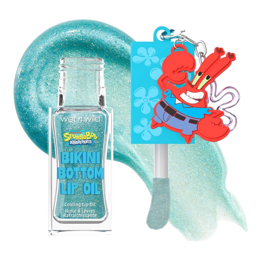 Bob esponja x Wet n Wild make up lip oil