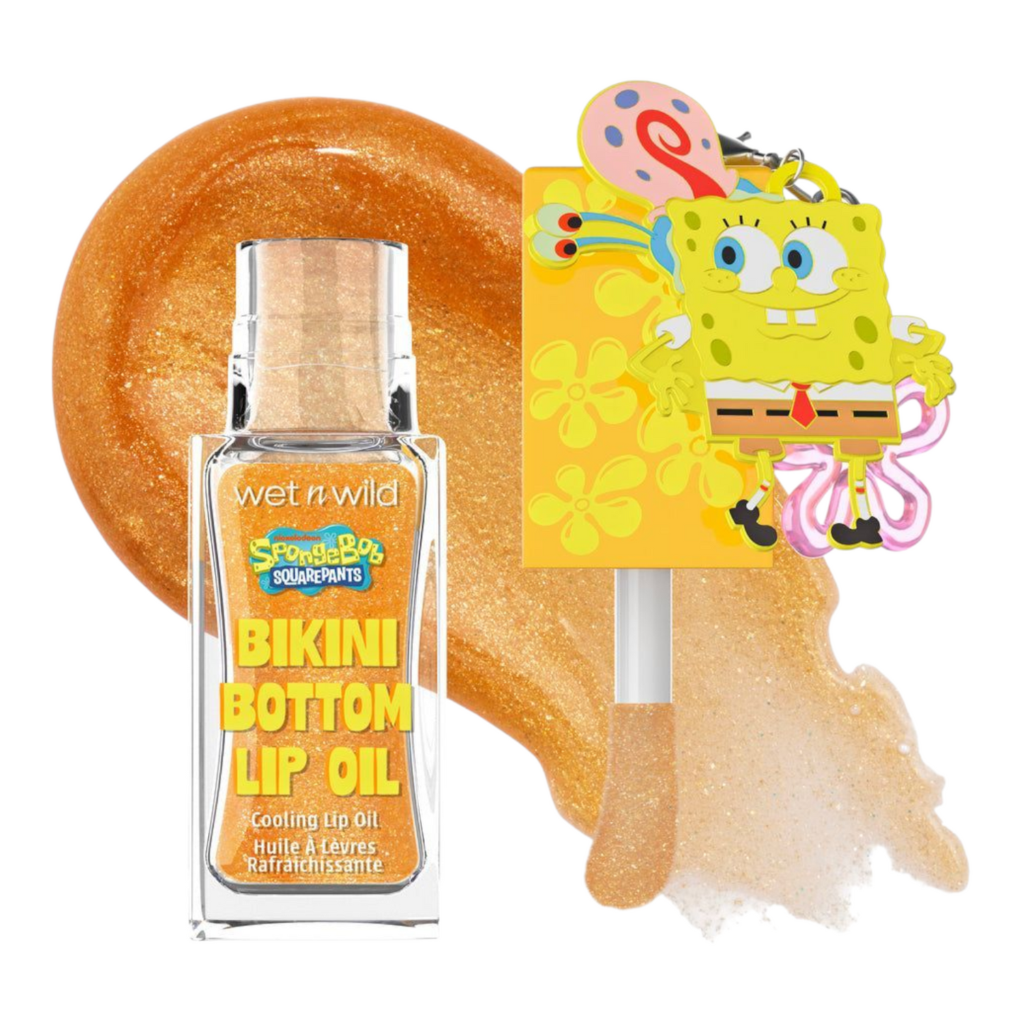 Bob esponja x Wet n Wild make up lip oil