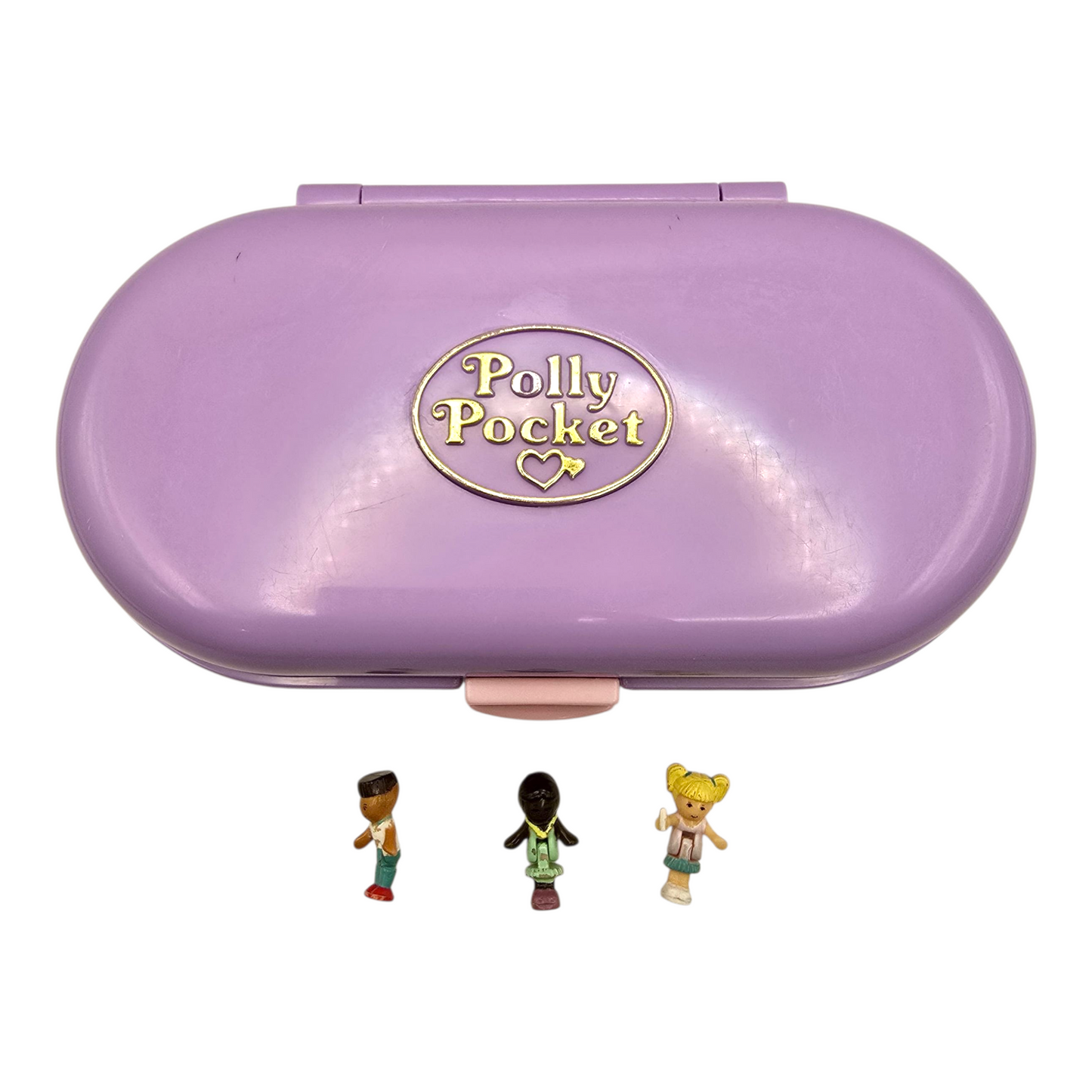 Polly Pocket Vintage Segunda Mano Stamping school completo