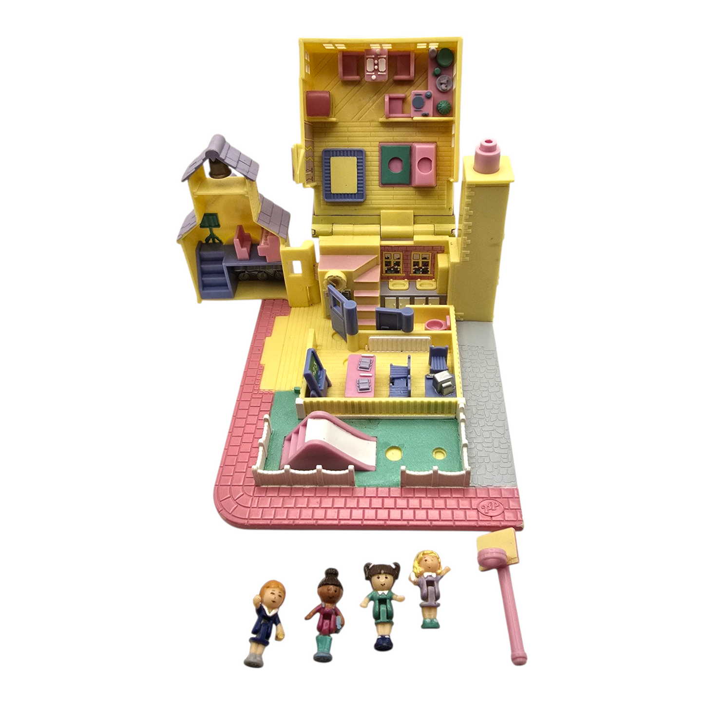 Polly Pocket Vintage Segunda mano (No Prende) Light up school house
