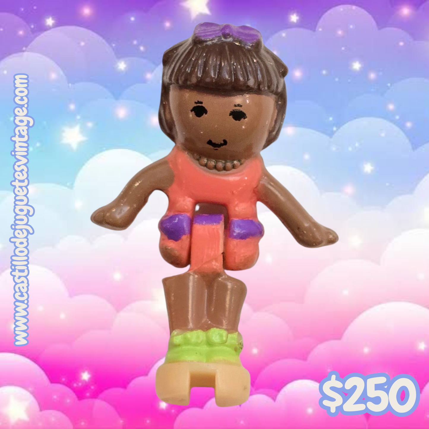 Polly Pockets Vintage $250 piezas sueltas y repuestos para completar sus sets. SEGUNDA MANO. Revisa bien la foto ya que es el artículo que te llevas ✨ Puede tener detalles estéticos.