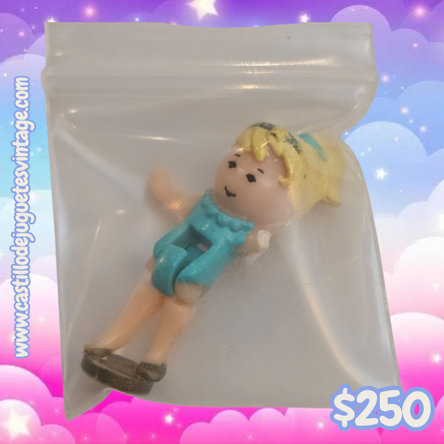 Polly Pockets Vintage $250 piezas sueltas y repuestos para completar sus sets. SEGUNDA MANO. Revisa bien la foto ya que es el artículo que te llevas ✨ Puede tener detalles estéticos.