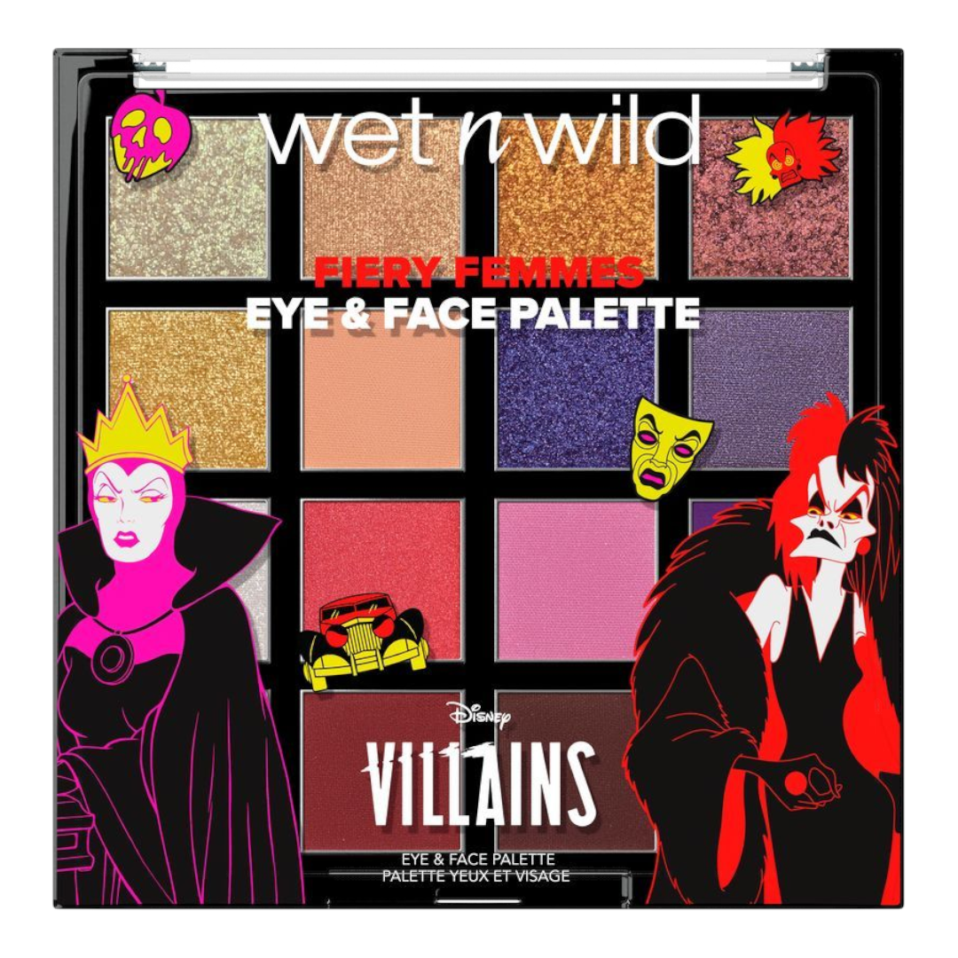⚠️ PREVENTA Maquillaje Disney Villains Paleta de Sombras Unleashed